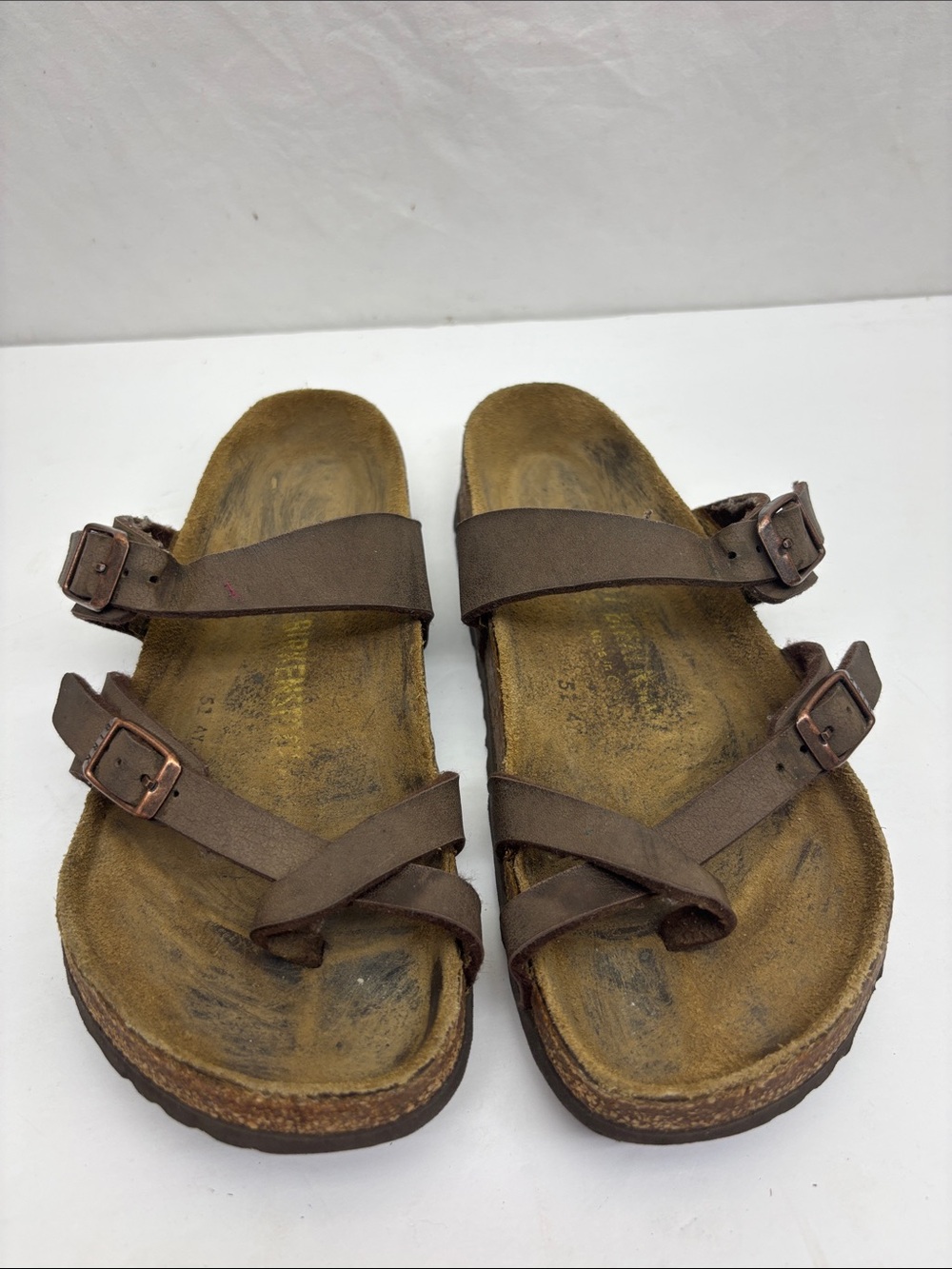 Birkenstock sandals women’s SZ 37 EU/ 6 US, box 50